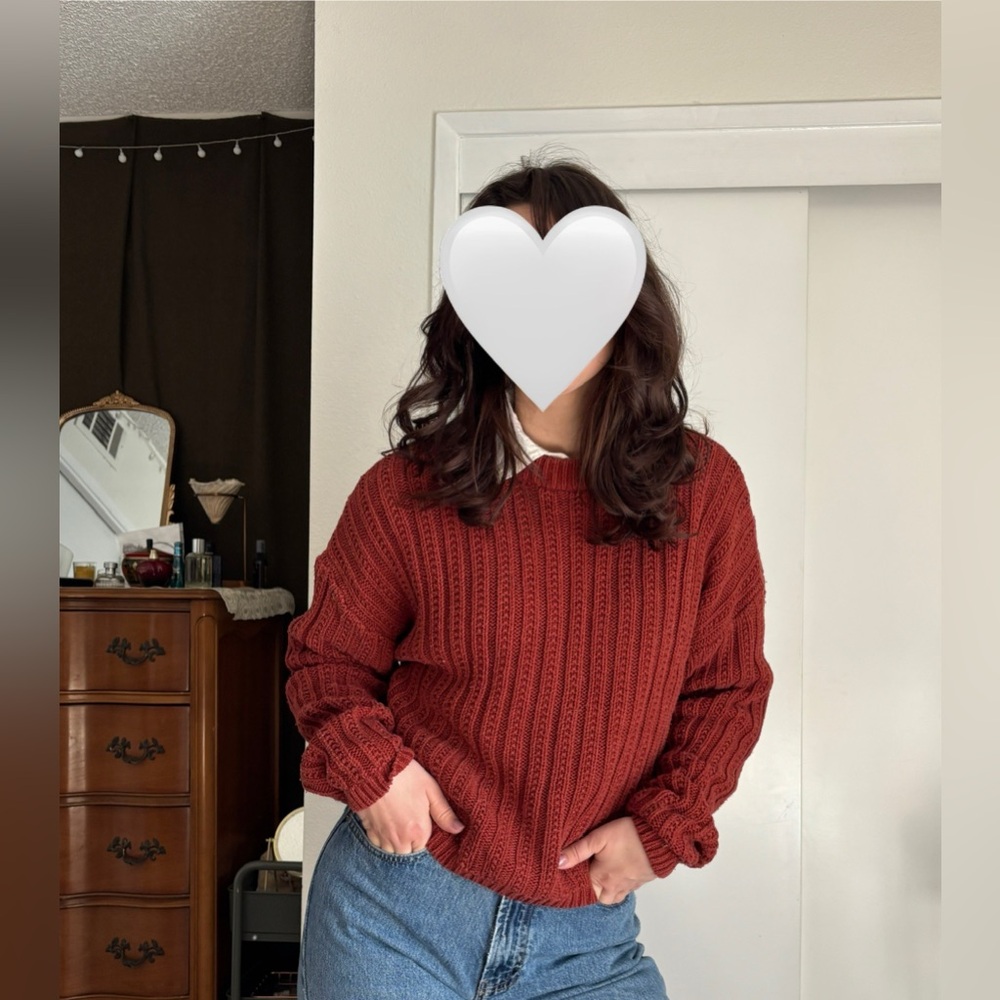 Cozy knit sweater